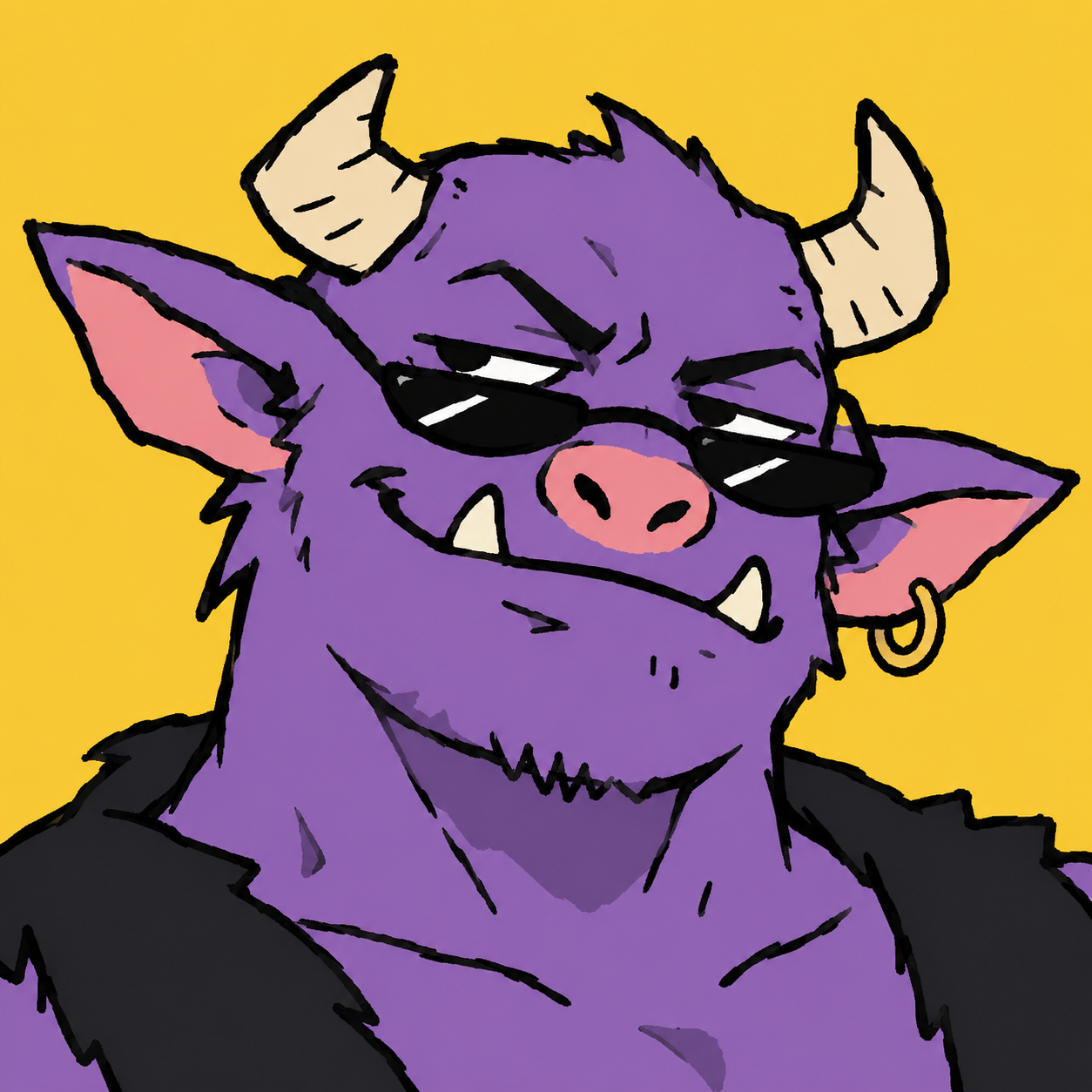 BULONE's familiar sideways look